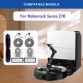 thumbnail image 3 of 9 Piezas de Repuesto para Aspiradoras para Saros Z70/G30 Space: Accesorios, Rodillo, Cepillo Lateral, Bolsa para Polvo, Filtros y Mopas., 3 of 5