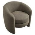 thumbnail image 5 of Affinity Upholstered Boucle Fabric Curved Back Armchair in Pebble, 5 of 9