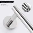 thumbnail image 3 of KES Toilet Paper Roll Holder for Bathroom Wall Mount Polished 304 Stainless Steel, 3 of 11