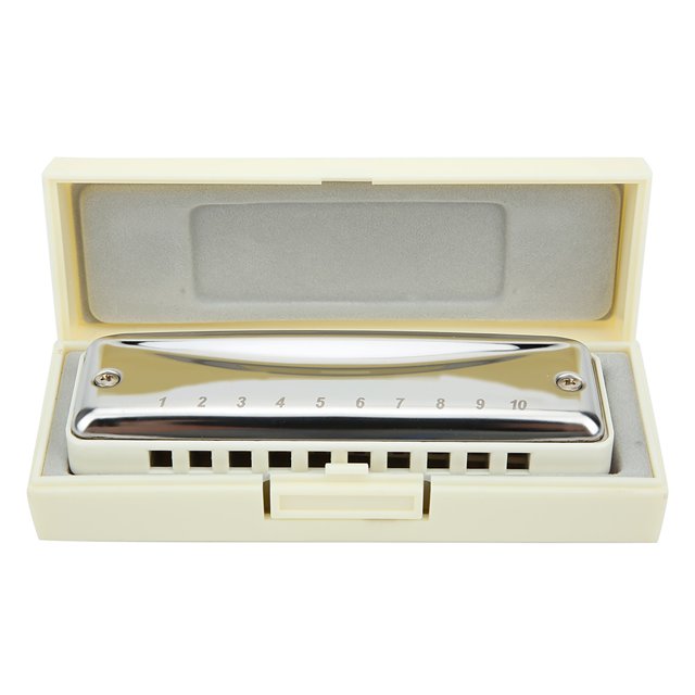 Boquilla profesional, armónica de Blues, boquilla de 10 agujeros, regalos para principiantes, armónica de primera calidad