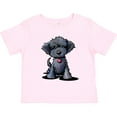 thumbnail image 3 of Inktastic Black Doodle Puppy Boys or Girls Toddler T-Shirt, 3 of 5
