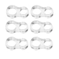 thumbnail image 4 of Tope de puerta,Tope de puerta de PVC Protector de muebles de pared,Tope de manija de puerta transparente anticolisión,Tope de puerta protector de pared para habitación reutilizable,Tope de, 4 of 8