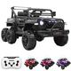 thumbnail image 1 of Camioneta Montable Eléctrica 4x4 para Niños Bluetooth Control Remoto Luces Led Batería 12V Soporta hasta 30 kg - Negro, 1 of 7