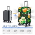 thumbnail image 6 of Lsque St Patrick's Day10 Printed Luggage Cover, Travel Luggage Protector,Scratch and Dirt Resistant, Fits 18-32 Inch Luggage - Medium, 6 of 9