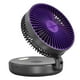 thumbnail image 2 of Ventilador pequeño plegable USB Fiudx montado en la pared para dormitorio escritorio hogar, 2 of 5