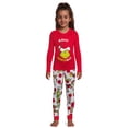 thumbnail image 4 of Dr. Seuss Unisex Kids Grinch Matching Family Pajamas Set, 2-Piece, Sizes 6-12, 4 of 11