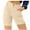 Khaki, variant on Women's Elastic Waist Shorts Solid Color Button Shorts Summer Casual Lounge Pants Going out Shorts with Pockets High Waisted Shorts Clearance
