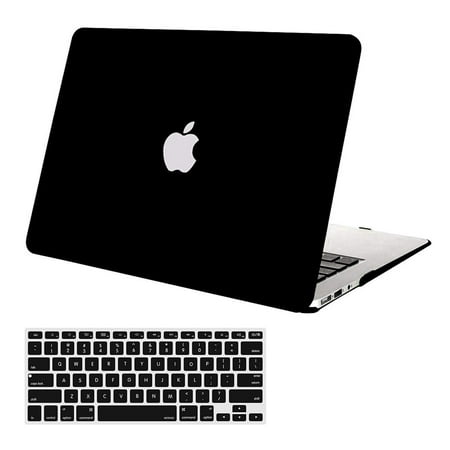 Mosiso Plastic Hard Shell Case Cover with Keyboard Cover for MacBook Air 11 Inch A1370 and A1465,