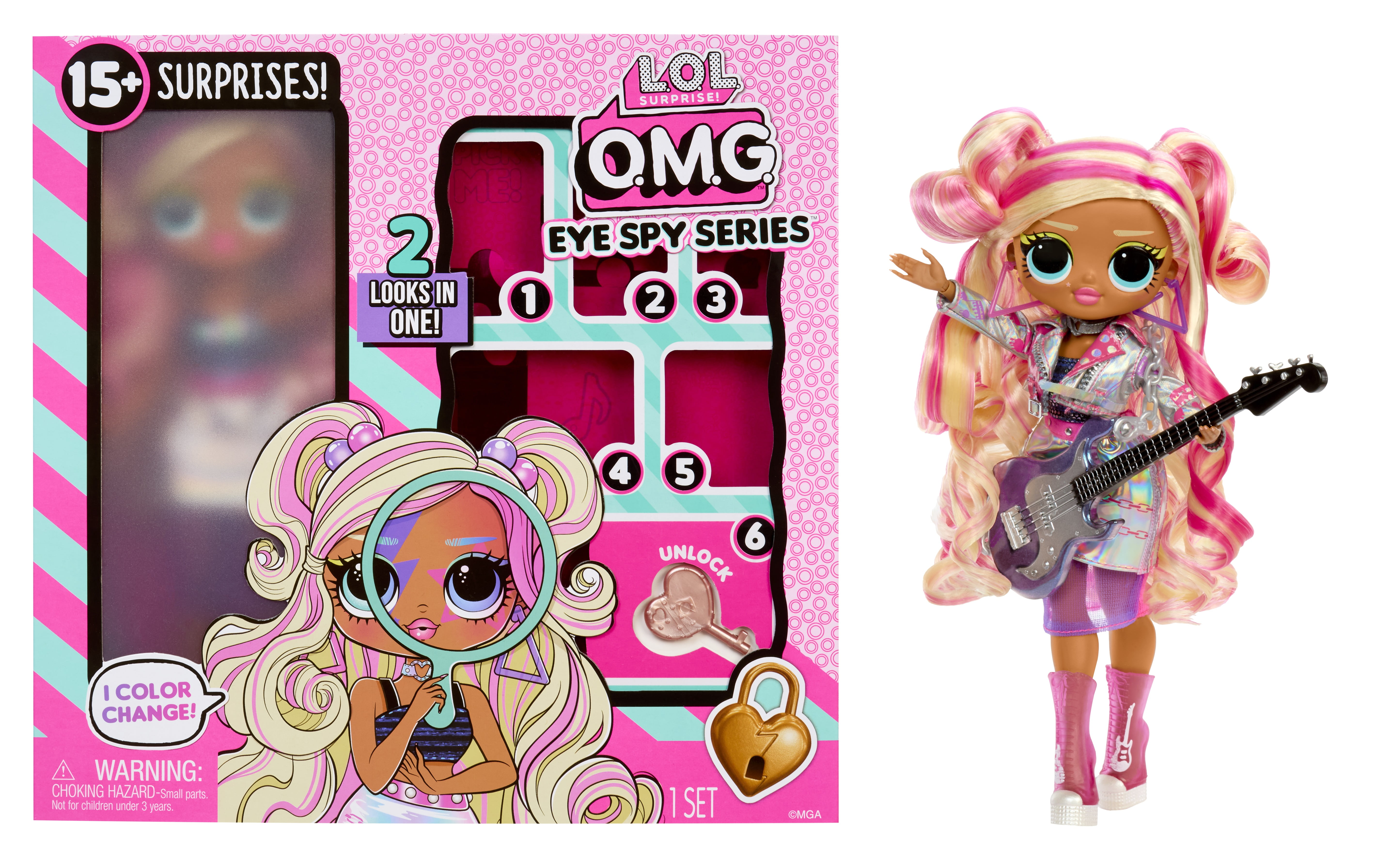 LOL Surprise OMG Winter Disco Big Sisters 2 Pack with Dollie
