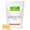 thumbnail image 1 of Manteca de cacao 0,5 lb / 230 g (grado alimenticio) - Pura sin refinar cruda - un humectante natural para el cuerpo, el rostro, las manos, los pies,, 1 of 6