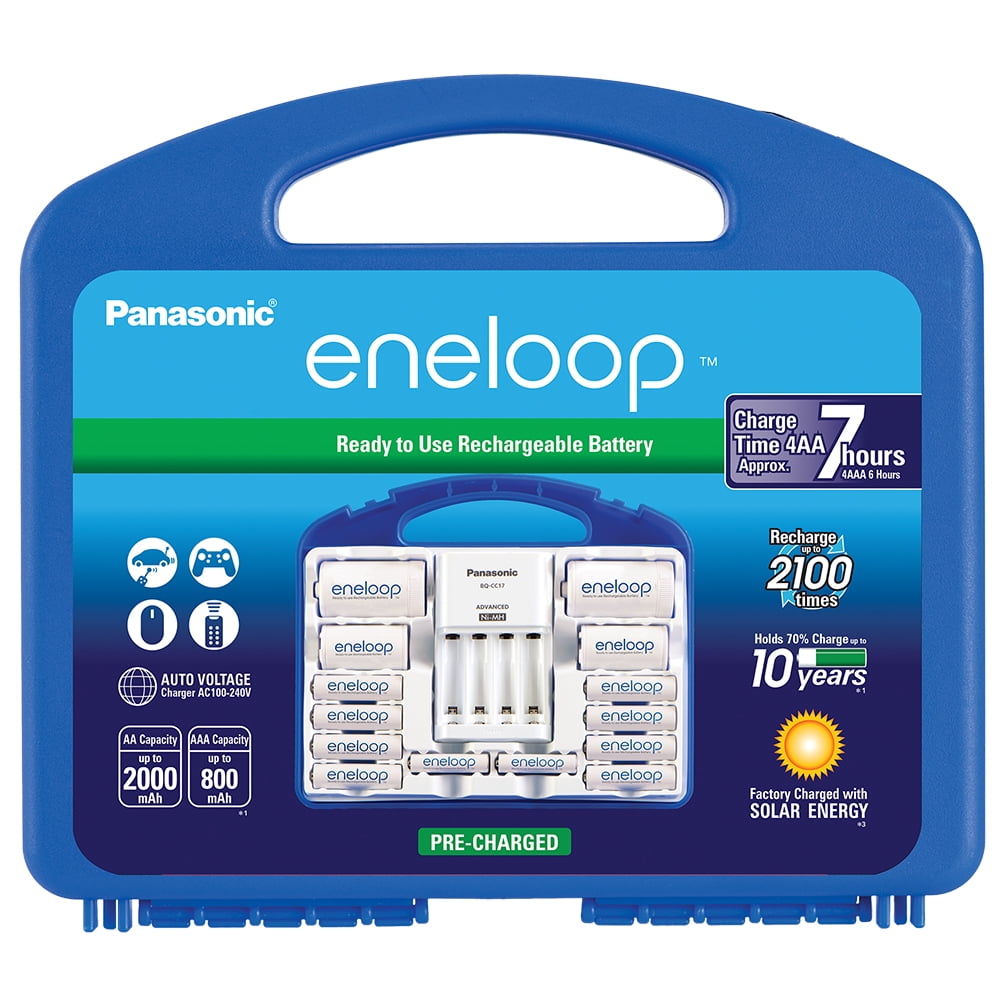 Panasonic Eneloop K Kj17mcc82a Power Pack 8 Aa And 2 Aaa Rechargeable