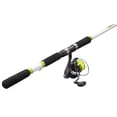 thumbnail image 6 of Lew's Cat Daddy Spinning Reel and Fishing Rod Combo, 7-Foot Rod, Size 50 Reel, White/Black/Green, 6 of 7