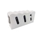 thumbnail image 1 of Naiovety Colector de pelo de ducha, tapón de colador de silicona desmontable, colector de baño, accesorios de drenaje reutilizables lavables Juegos de accesorios de baño Blanco Naiovety HA069045-01, 1 of 6