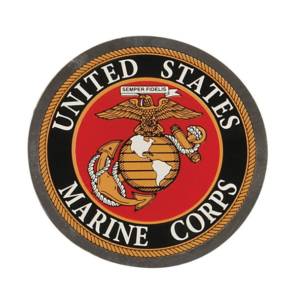 3" Marine Seal Decal Round Reflective Sticker