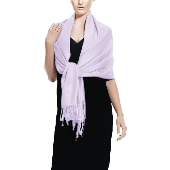 Ice Lavender Pashmina Shawl Wrap Scarf