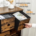 thumbnail image 4 of Mueble Cajonera 8 Cajones De Tela Plegable Marco De Acero Cajonera, 4 of 7