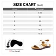 thumbnail image 6 of Pennysue Women's Arch Support Sandals White Orthopedic Walking Sandals 10M, 6 of 6