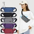thumbnail image 2 of Riñonera deportiva para mujer, bolso para teléfono móvil, riñonera multifuncional para correr, fitness, actividades al aire libre y ocio, 2 of 6