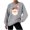 Gray, variant on Fall Fashion Must Haves Christmas Cozy Round Neck Pullover Sweatshirt Long Sleeve Holiday Top for Women Women Fall Clothes