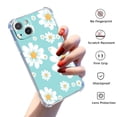 thumbnail image 2 of Little White Flower Case for iPhone 14 Plus,Aesthetic Art Design Pattern Soft Full TPU Bumper Cover, 2 of 5