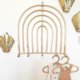 thumbnail image 4 of Ganchos de pared de ratán sol/luna/girasol/arco iris organizador de ropa para niños Kuyhfg Bienvenido a Kuyhfg, 4 of 5