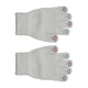 thumbnail image 3 of Guantes de invierno Yinane térmicos elásticos con puños para correr escalar al aire Blanco, 3 of 8