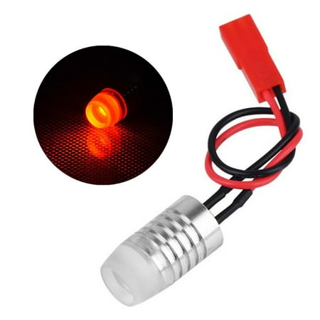 

HLGDYJ 1.5W Super Bright 12V LED Light Signal Searchlight for Race Drone Quadcopter RC Racing Night Fly JST Plug