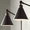 Brown, variant on 360 Lighting Wray Modern Wall Lamp Set of 2 Black Brass Plug-in 6" Light Fixture Up Down Adjustable Cone Shade for Bedroom Reading Living Room Hallway