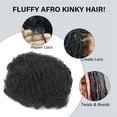 thumbnail image 5 of Afro Kinkys Bulk Human Hair for Daredlocks Extensions Repair Locs Twist Braiding, 5 of 6
