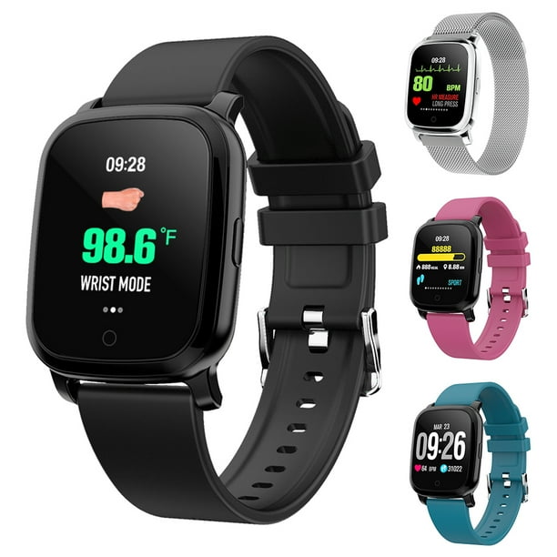 Gwong Electrónica CV06IR Monitoreo de la frecuencia cardíaca Medición de temperatura impermeable Pulsera inteligente
