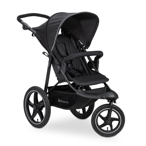 hauck 3-Wheel All Terrain Stroller with Raincover, UPF 50 - From Birth up to 48.5lbs