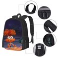 thumbnail image 2 of Yiaed inside out 2 Pattern Carry on Backpack,16.5x12.5x5.5 Personal Item Bag Carry On Backpack Water Resistant Lightweight Daypack, 2 of 6