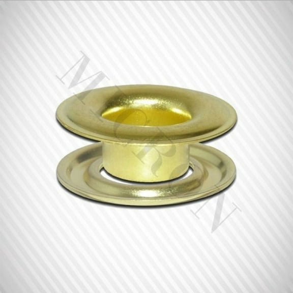 Micron Brass Self-Piercing Grommets & Washers #2 (3/8"), 500 piece set