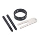 thumbnail image 1 of Kit de 4 herramientas de compresor de resorte de horquilla de motocicleta, kit de herramientas de servicio de resorte helicoidal de aluminio para reparación de mantenimiento., 1 of 14