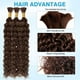 thumbnail image 4 of Cabello trenzado SOYI Hair Water Wave a granel, 150 g, 56 cm, chocolate, 4 of 6