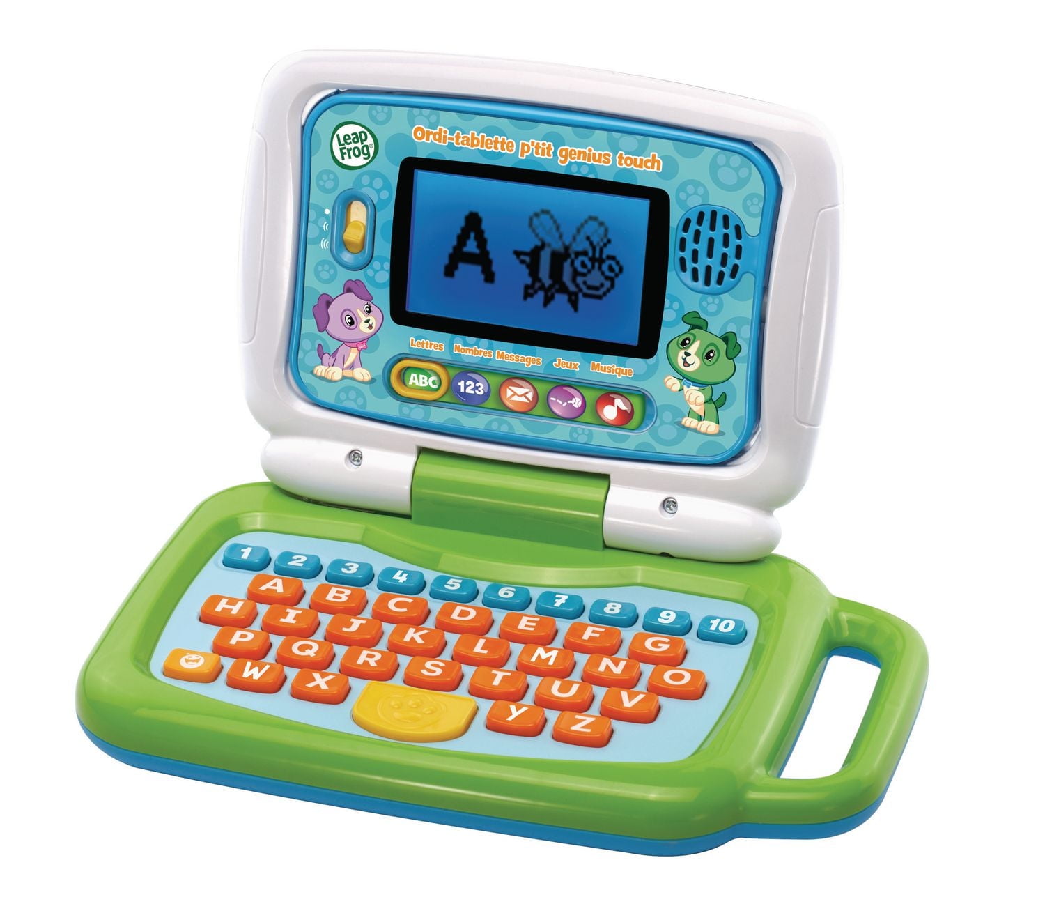LeapFrog Ordi-tablette P'tit Genius Touch - Jouet éducatif pour tout-petits - Version français 2 à 5 ans