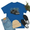 thumbnail image 4 of Truck Driver Camo American Flag Distressed Style Trucker T-Shirt, 4 of 4
