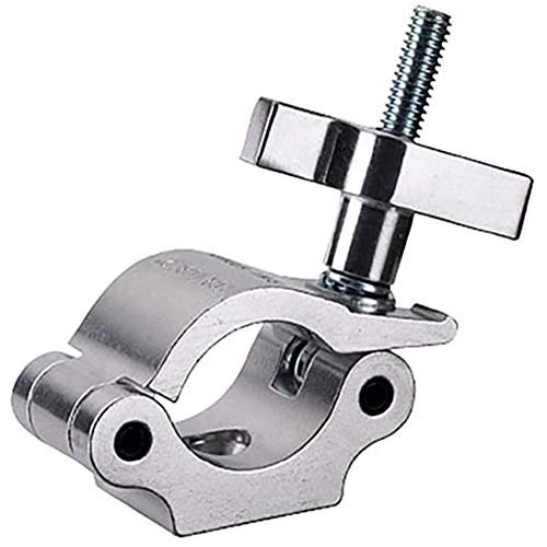 Odyssey Innovative Designs Aluminum Pro Wide Clamp with Large Wing Nut, 1102 lbs Capacity, Aluminum Finish