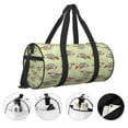 thumbnail image 3 of KLL Twig Sloth Duffle Bag For Men Women Sport Gym Fitness Tote Travel Training Workout Basketball Football Weekender, 3 of 6