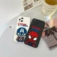 thumbnail image 4 of Carcasa Redmi A1 Plus Note 12 11 10 9 8 Pro 12C 10C 9A 9C 9 10 Mi 11 Lite 12 10 Spider Man Superman Pareja Funda Creativa Suave TPU Anti-Caída Protección Contra La Cubierta Trasera, 4 of 4