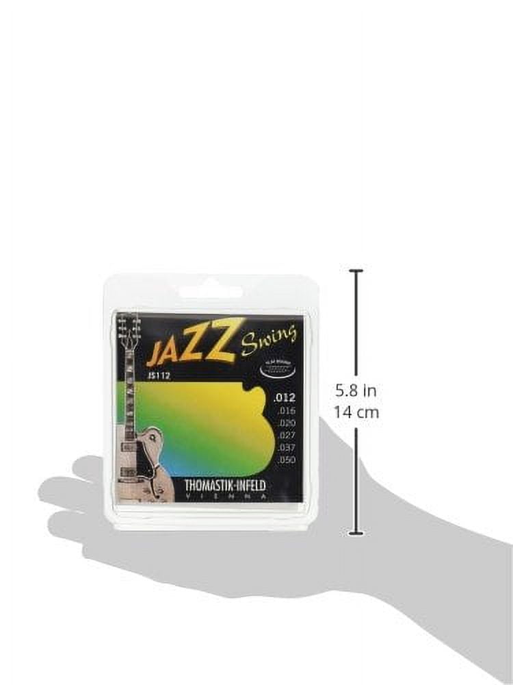 Thomastik JS112 Medium Light Flatwound Jazz Swing Electric Guitar Strings