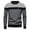 Dark Gray, variant on Men's O-neck Sweater Soft Casual Sweaters for Men Classic Pullover Sweaters with Ribbing Edge On Seasonal Dark Gray 14(XXXL)