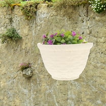 GAXIRE 1Set Wall Hanging Flower Pots for Outside and Indoor 11.4*6.3in