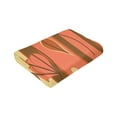 thumbnail image 4 of Vintage Brown Leaves Throw Blanket, Super Soft Anti-Pilling Flannel Bed Blankets, 50"x40", 4 of 8