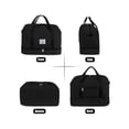 thumbnail image 3 of Gustave Quilted Travel Duffle Bag for Women Large Capacity Overnight Weekender Gym Hospital Bag Water Resistant Carry On Totes with Shoe Compartment & Wet Pocket, Black, 3 of 9