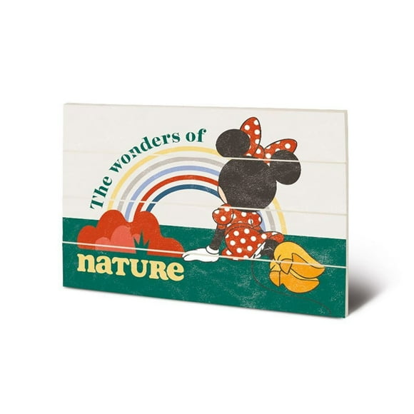 Mickey Mouse les Merveilles de la Nature Plaque