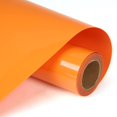 thumbnail image 1 of RENLITONG Orange HTV Iron on Vinyl 12Inch by 10ft Roll Heat Transfer Vinyl for T-Shirt HTV Rolls for All Cutter Machine - Easy to Cut & Weed for Heat Transfer Design, 1 of 4