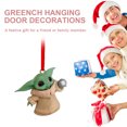 thumbnail image 1 of Acrílico Árbol de Navidad Decoración colgante Dibujos animados Adornos colgantes para niños (7), 1 of 8