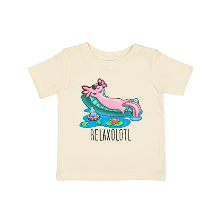 

Inktastic Relaxolotl- Cute Axolotl on Summer Vacation Gift Baby Boy or Baby Girl T-Shirt