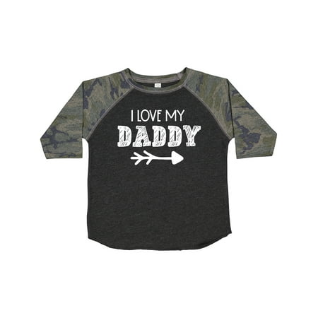

Inktastic I Love My Daddy with Arrow Gift Toddler Boy or Toddler Girl T-Shirt
